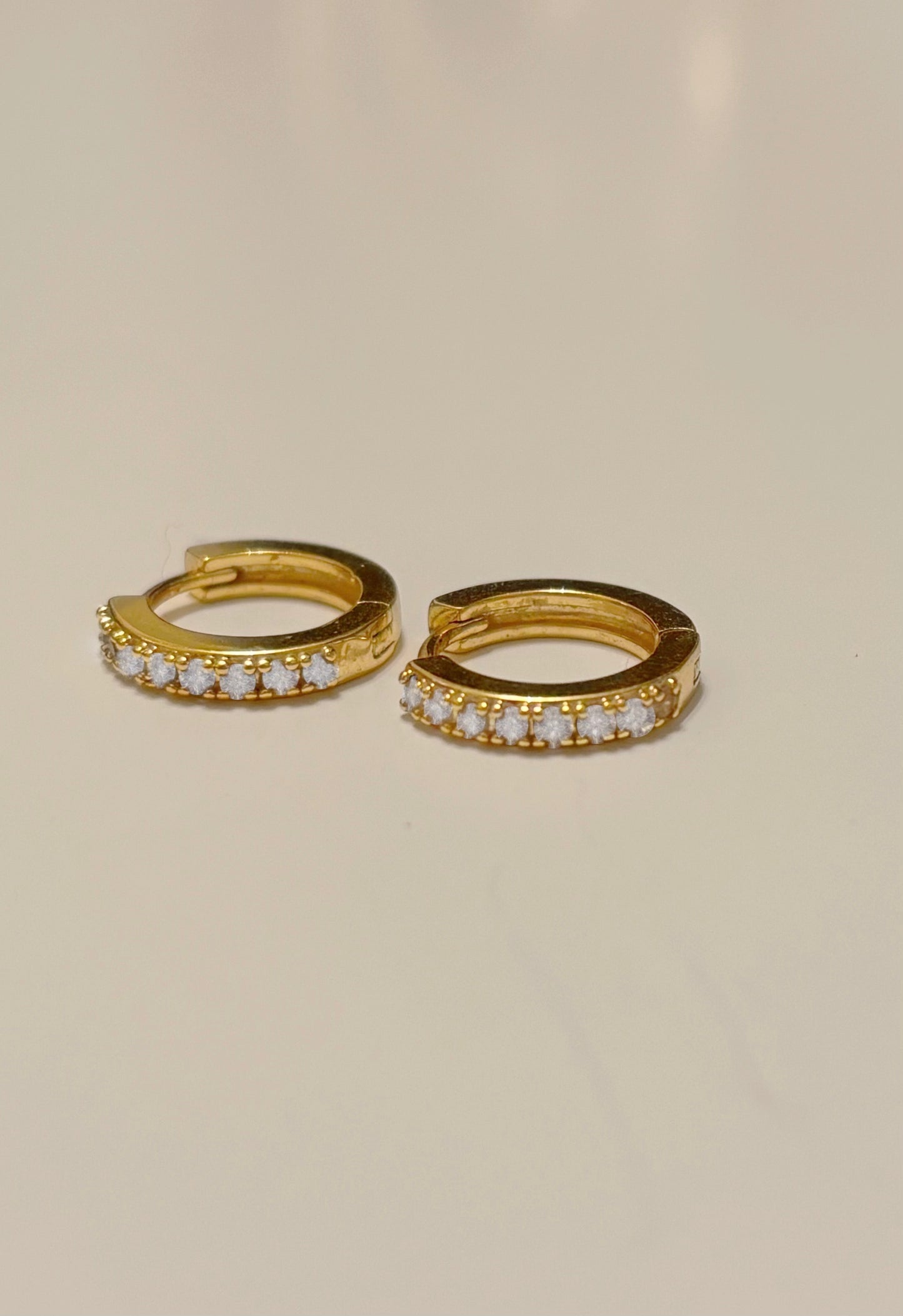 The Roots Mini Diamond Huggies