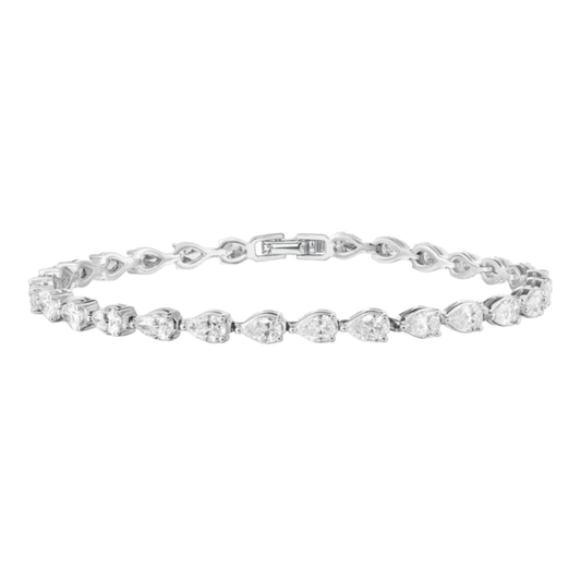 The Dinner Party Pear Tennis Bracelet