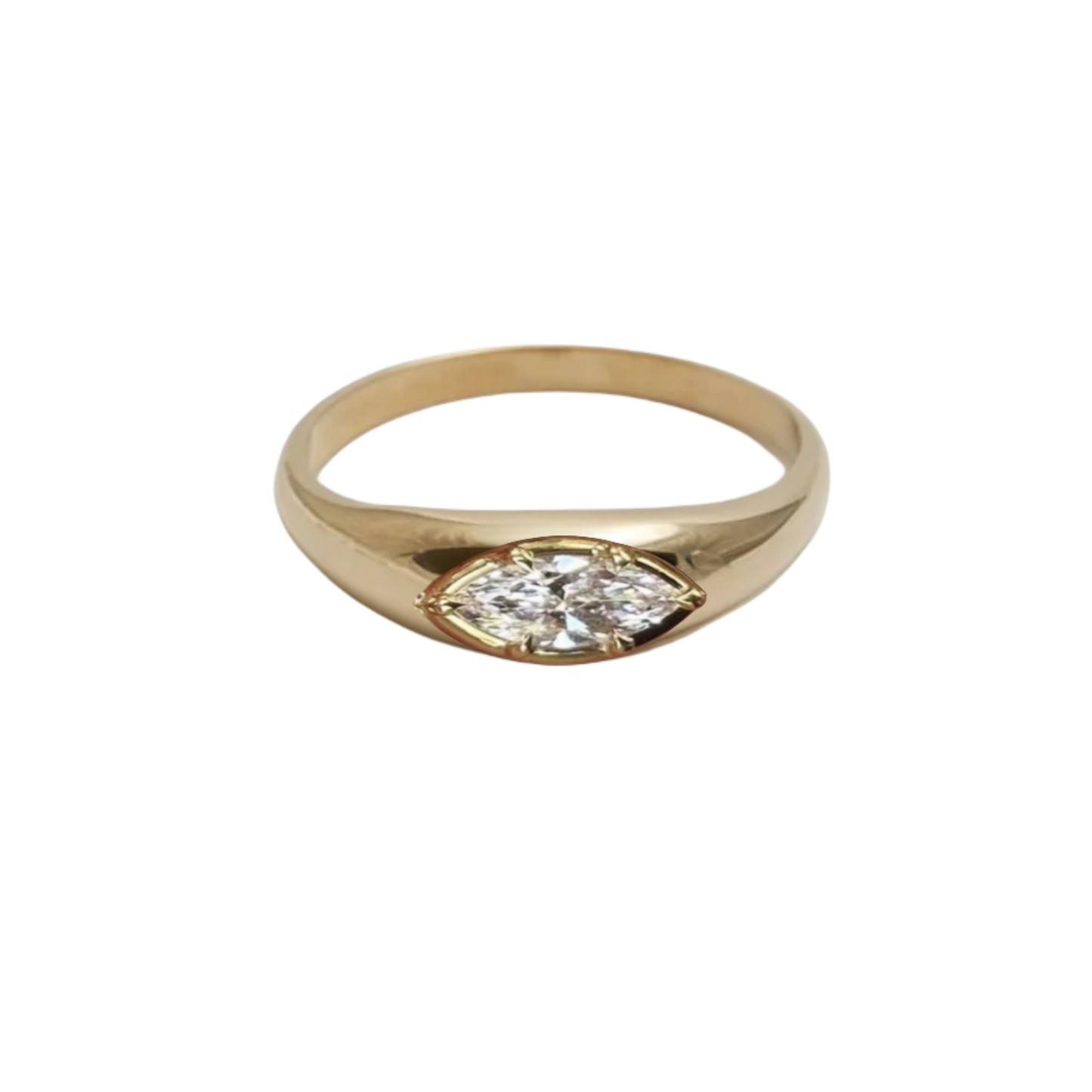 The Cactus Diamond Solitaire Ring