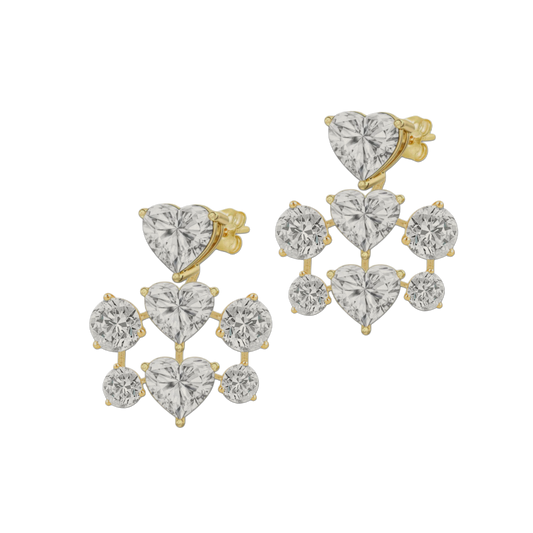 The Dinner Party Chandelier Earrings