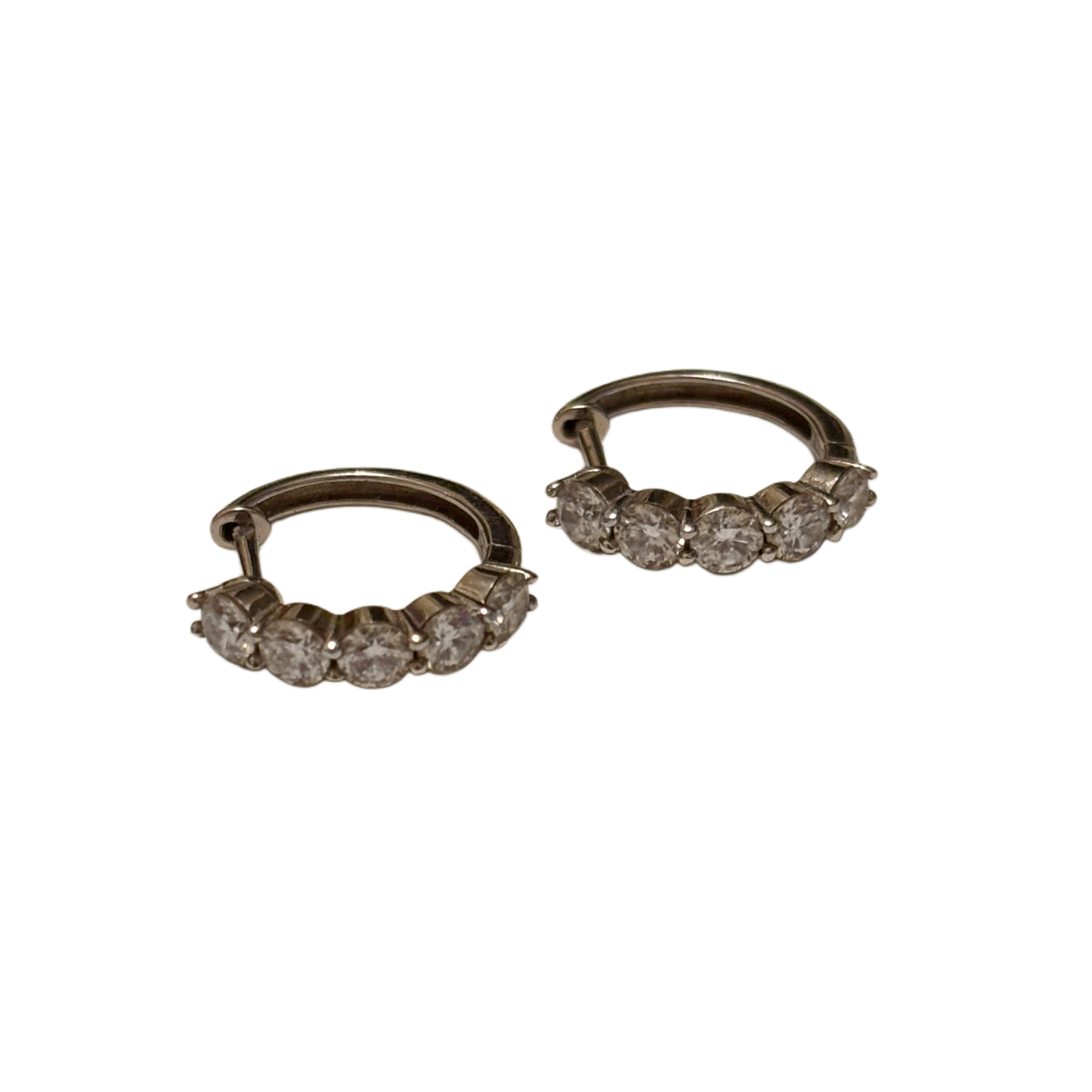 The Roots Diamond Hoops