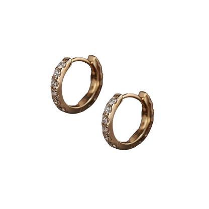 The Roots Mini Diamond Huggies