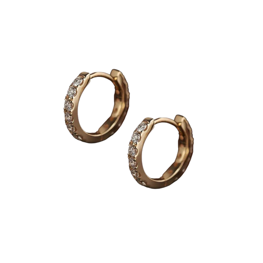 The Roots Mini Diamond Huggies