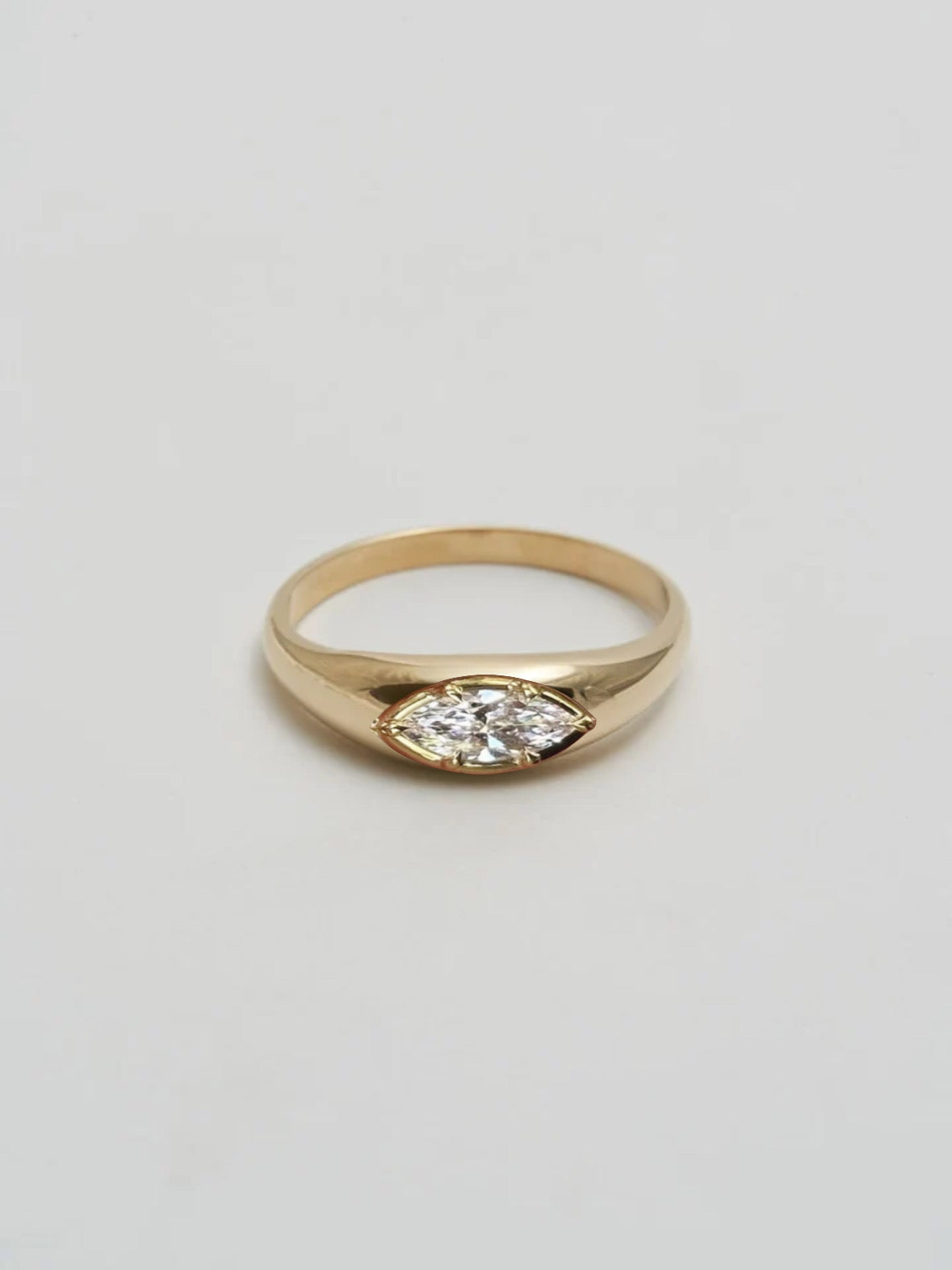 The Cactus Diamond Solitaire Ring