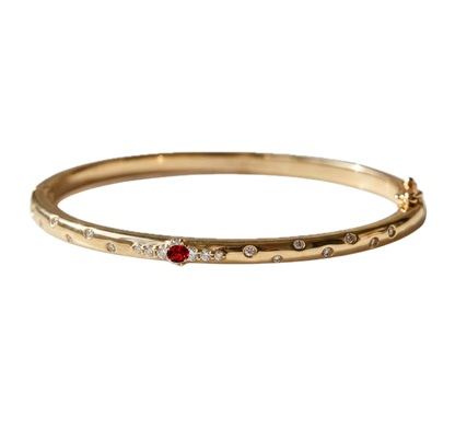 The Bonbon Ruby Bangle