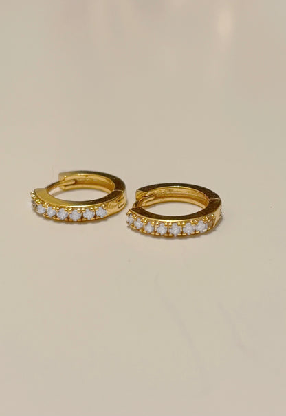 The Roots Mini Diamond Huggies