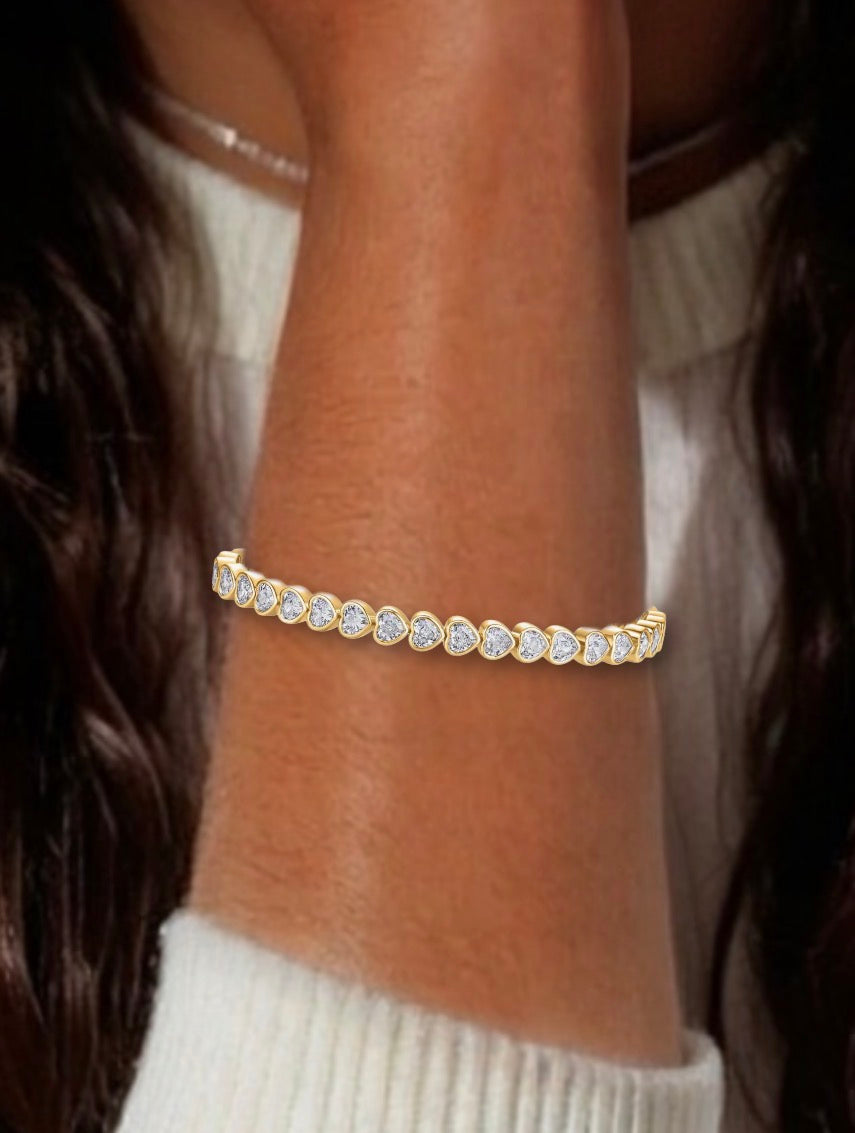 The Cactus Diamond Tennis Bracelet