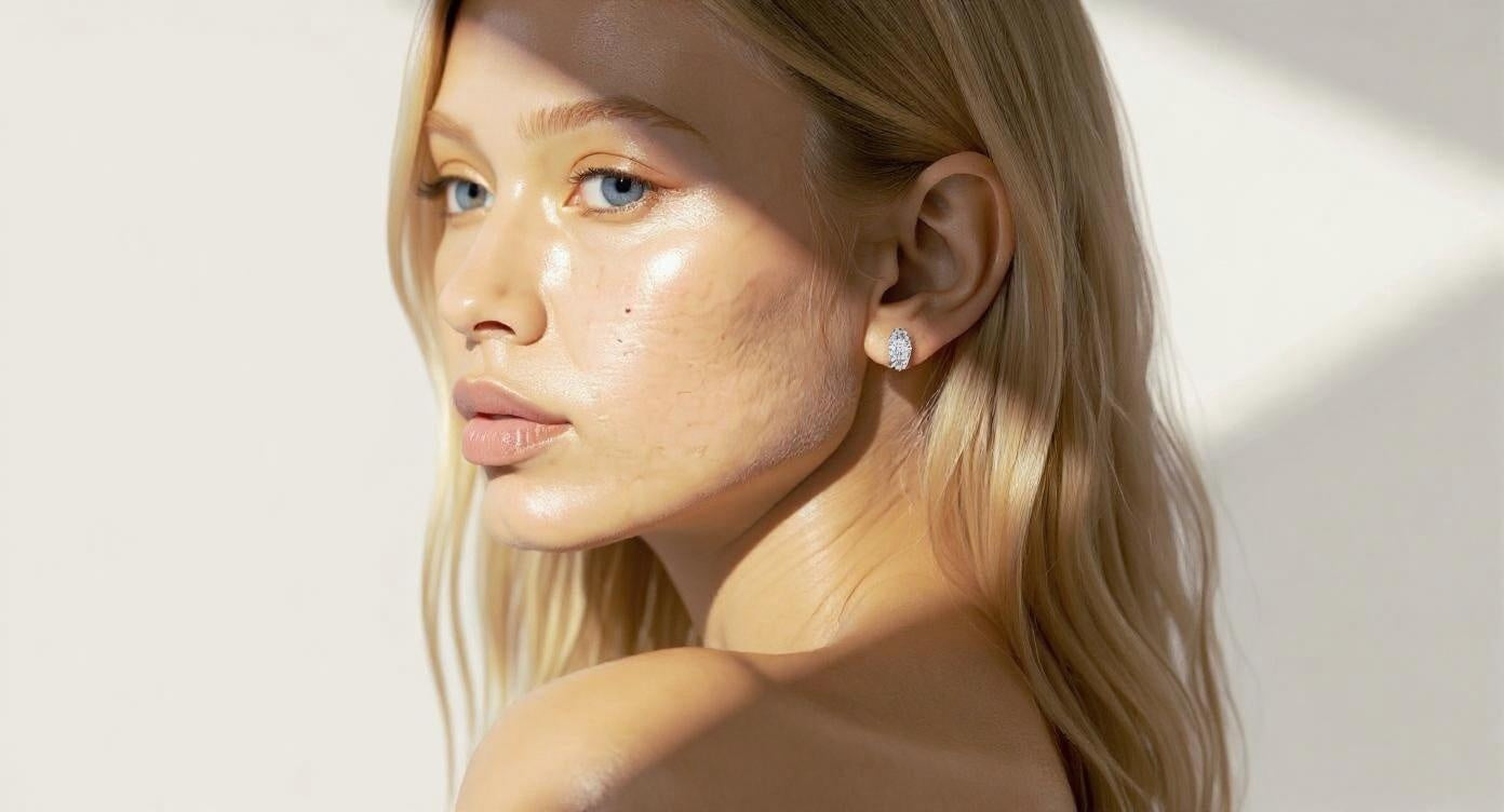 The Roots Oval Diamond Stud