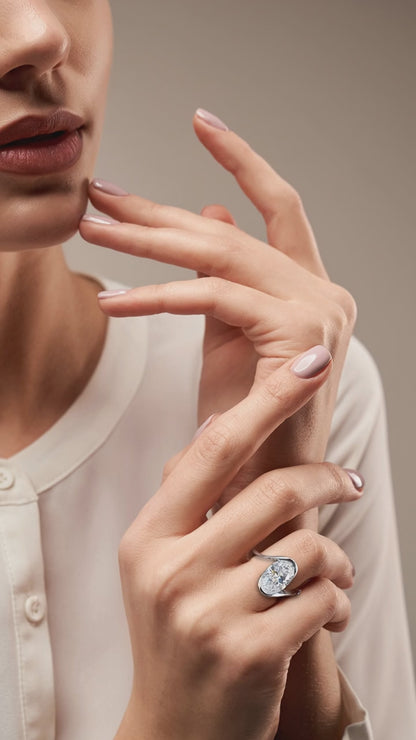 The Nimbus Solitaire Ring